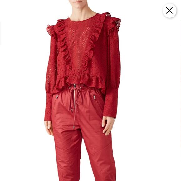 Robert Rodriguez | Laced Charlotte Top Size 4 - Picture 4 of 16